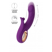 Фиолетовый вибратор Julli с функций Up Down - 20,5 см. - JOS купить в Уссурийске с доставкой в Orgasmix.ru Фиолетовый вибратор Julli с функций Up Down - 20,5 см. - JOS