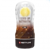 Прозрачный текстурированный мастурбатор Vacuum Cup Masturbator Stellar - Baile - в Уссурийске купить с доставкой