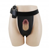 Полый вибрострапон на регулируемых трусиках Draven - 17,5 см. - Baile - купить с доставкой в Уссурийске