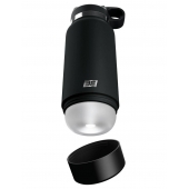Черный мастурбатор в виде бутылки Fap Flask - Pipedream - в Уссурийске купить с доставкой