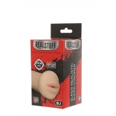 Нежный мастурбатор-ротик REALSTUFF 5INCH MASTURBATOR BJ - Dream Toys - в Уссурийске купить с доставкой