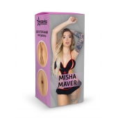 Двусторонний мастурбатор Misha Maver - 22 см. - ФлешНаш - в Уссурийске купить с доставкой