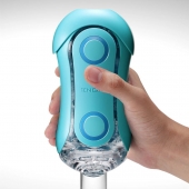Голубой мастурбатор Tenga Flip ORB Ocean - Tenga - в Уссурийске купить с доставкой