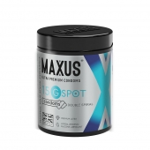 Гладкие презервативы Maxus G spot с двойной спиралью - 15 шт. - Maxus - купить с доставкой в Уссурийске