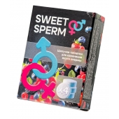Шипучие таблетки для мужчин Sweet Sperm для изменения вкуса спермы (4 шт. по 0,5 гр.) - Капиталпродукт - купить с доставкой в Уссурийске