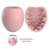 Розовый мастурбатор-яйцо Pleasure Egg I - Baile - в Уссурийске купить с доставкой