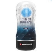 Прозрачный текстурированный мастурбатор Vacuum Cup Masturbator Planet - Baile - в Уссурийске купить с доставкой