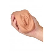 Маструбатор-вагина с вибрацией Soft   Wet Renata Realistic Tan Masturbator - Blush Novelties - в Уссурийске купить с доставкой