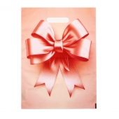 Пакет с принтом в виде банта с вырубной ручкой (30х40 см) - Сима-Ленд - купить с доставкой в Уссурийске