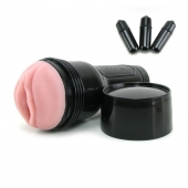 Мастурбатор-вагина Fleshlight - Vibro Pink Lady Touch с вибрацией - Fleshlight - в Уссурийске купить с доставкой