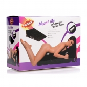 Черная подушка для секса Mount Me Inflatable Sex Position Pillow - XR Brands - купить с доставкой в Уссурийске