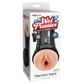 Мастурбатор-вагина в колбе Super Juicy Snatch - Pipedream - в Уссурийске купить с доставкой