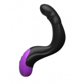 Черно-фиолетовый вибромассажёр простаты Hyper-Pulse P-Spot Massager - Pipedream - в Уссурийске купить с доставкой