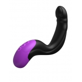 Черно-фиолетовый вибромассажёр простаты Hyper-Pulse P-Spot Massager - Pipedream - в Уссурийске купить с доставкой