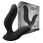 Черный вибромассажер простаты 3,5’’ Curve P-spot Massager - 12 см. - Erokay - в Уссурийске купить с доставкой