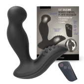 Черный вибромассажер простаты 3,5’’ Remote Control P-spot Massager - 12,5 см. - Erokay - в Уссурийске купить с доставкой
