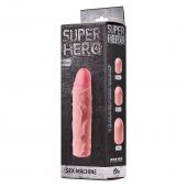 Фаллоудлинитель SUPER HERO Sex Machine - 15,5 см. - Lola Games - в Уссурийске купить с доставкой