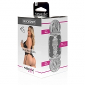 Прозрачный двусторонний мастурбатор Fleshlight Quickshot Mia Malkova - Fleshlight - в Уссурийске купить с доставкой
