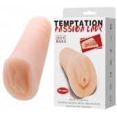Телесный тугой мастурбатор-вагина Passion Lady - Baile - в Уссурийске купить с доставкой