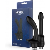 Набор из 2 насадок для анального душа Shower Douche Duo Kit Beginner - Nexus Range - купить с доставкой в Уссурийске