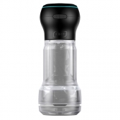 Набор PowerBlow   Feel Pocket Stroker Crystal: мастурбатор и интерактивная насадка - Kiiroo - в Уссурийске купить с доставкой