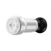 Набор PowerBlow   Feel Pocket Stroker Crystal: мастурбатор и интерактивная насадка - Kiiroo - в Уссурийске купить с доставкой