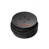 Черная веревка для шибари на катушке - 5 м. - Pecado - купить с доставкой в Уссурийске