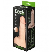 Телесный фаллоудлинитель с мошонкой Cock Next - 19 см. - LOVETOY (А-Полимер) - в Уссурийске купить с доставкой