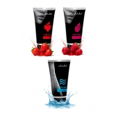 Набор из 3 лубрикантов JUJU (увлажняющий, клубника, малина) - JuJu - купить с доставкой в Уссурийске