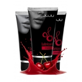 Набор из 3 съедобных лубрикантов JUJU со вкусом вишни - JuJu - купить с доставкой в Уссурийске