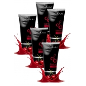 Набор из 5 съедобных лубрикантов JUJU со вкусом вишни - JuJu - купить с доставкой в Уссурийске