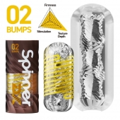 Мастурбатор Tenga Spinner DX 02 Bumps - Tenga - в Уссурийске купить с доставкой