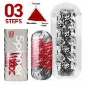 Мастурбатор Tenga Spinner DX 03 Steps - Tenga - в Уссурийске купить с доставкой