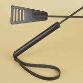 Черный кожаный стек «Сириус» - 60 см. - Sitabella - купить с доставкой в Уссурийске