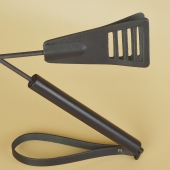 Черный кожаный стек «Сириус» - 60 см. - Sitabella - купить с доставкой в Уссурийске