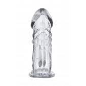 Прозрачная насадка на пенис Uco - 13 см. - A-toys - в Уссурийске купить с доставкой
