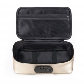 Золотистая сумочка для хранения игрушек Discreet Box - Dorcel - купить с доставкой в Уссурийске