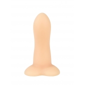 Телесный нереалистичный дилдо Emotional Soft Max - 13 см. - Lola Games купить с доставкой в интернет-магазине Orgasmix в Уссурийске Телесный нереалистичный дилдо Emotional Soft Max - 13 см. - Lola Games