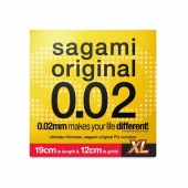 Презерватив увеличенного размера Sagami Original 0.02 XL-size - 1 шт. - Sagami - купить с доставкой в Уссурийске