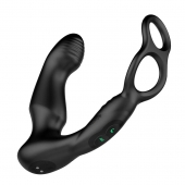 Черный двухмоторный массажер простаты Nexus Simul8 Wave Edition - Nexus Range - в Уссурийске купить с доставкой