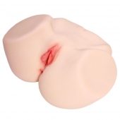 Мастурбатор-полуторс с двойным слоем материала и вибрацией Jenny Onahole Real Vagina - KOKOS - в Уссурийске купить с доставкой Мастурбатор-полуторс с двойным слоем материала и вибрацией Jenny Onahole Real Vagina - KOKOS - в Уссурийске купить с доставкой