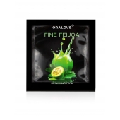Саше съедобной оральной смазки OraLove с ароматом фейхоа - 3 гр. - Биоритм - купить с доставкой в Уссурийске