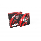 Презервативы с ароматом колы Expert Cola - 3 шт. - Expert - купить с доставкой в Уссурийске