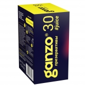 Ароматизированные презервативы Ganzo Juice - 30 шт. - Ganzo - купить с доставкой в Уссурийске