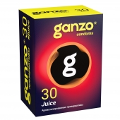 Ароматизированные презервативы Ganzo Juice - 30 шт. - Ganzo - купить с доставкой в Уссурийске