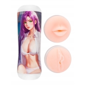 Двусторонний мастурбатор аниме - ротик и вагина - Tokyo Style - в Уссурийске купить с доставкой