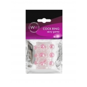 Прозрачная сквозная насадка на пенис с цветными шариками - Erowoman-Eroman - в Уссурийске купить с доставкой