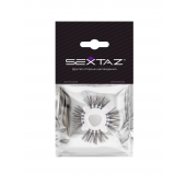 Эластичное эрекционное кольцо с черными «ресничками» - Sextaz - в Уссурийске купить с доставкой