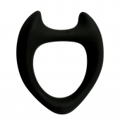 Черное эрекционное кольцо с рожками Wooomy Toro M - Adrien Lastic - в Уссурийске купить с доставкой