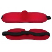 Красная глухая маска на резинке - Sitabella - купить с доставкой в Уссурийске